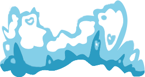 Decorative Waterfall Splash